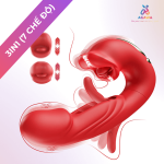 Dương Vật Giả Lưỡi Liếm Mút Rung Đa Chế Độ Mars Ivy 3in1 Giống Của Thành