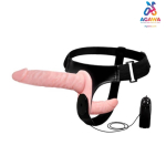Dương vật giả 1 pin có dây đeo 2 đầu Baile Strap-on AGW027