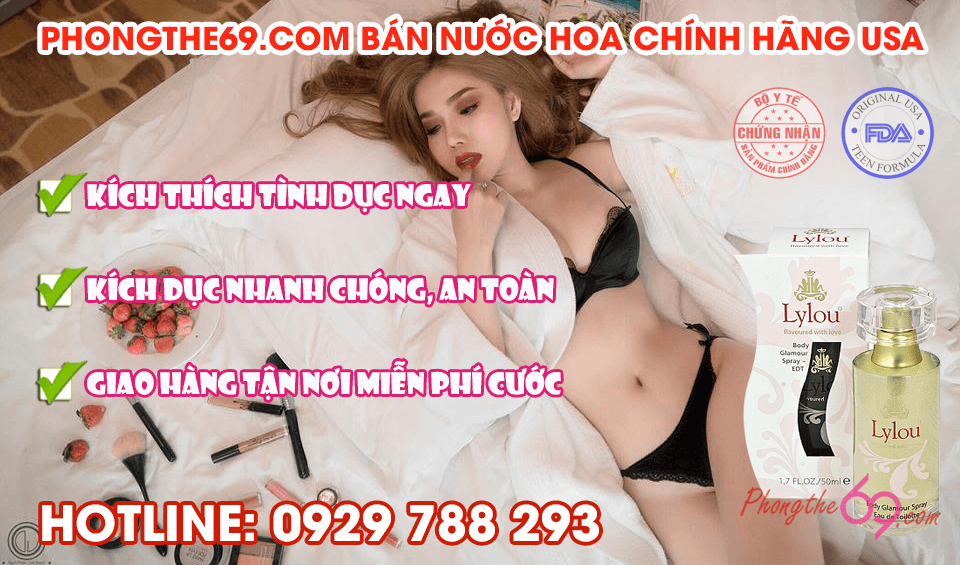 Mua nước hoa kích thích dục vọng nữ Lylou chính hãng tại phongthe69.com