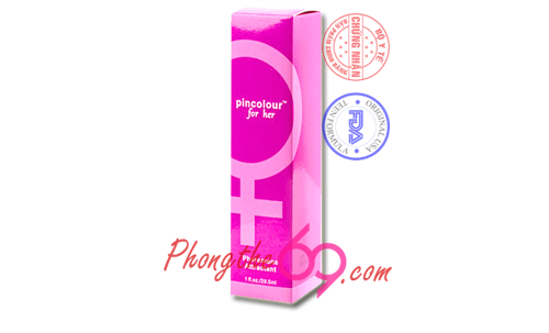 Giới thiệu về sản phẩm nước hoa kích dục cho nam Pincolour For Her