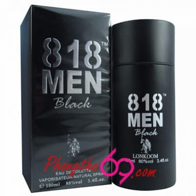 Giới thiệu về nước hoa kích dục dành cho nữ 818 Men Black