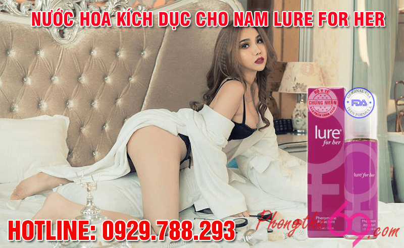 Tác dụng của nước hoa kích dục nam Lure For Her