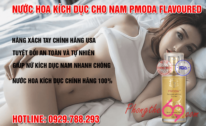 Mua nước hoa kích dục nam Pmoda flavoured with love for her chính hãng tại phongthe69.com