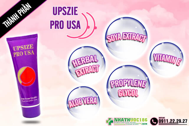 Giới thiệu về Kem Bôi Upsize Pro USA Kích Thích Phát Triển Vòng 1 Phái Đẹp